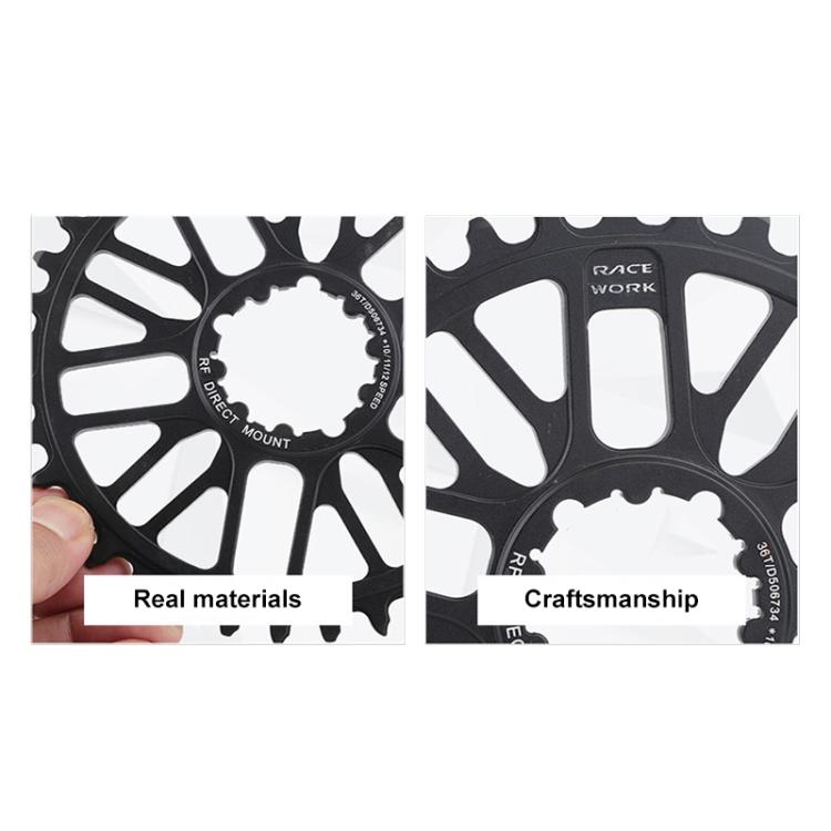 RACEWORK RK7788 Mountain Bike Direct Mount Chainwheel Road Bike Chainring, Spec: ROAD 42T - free shipping - PMc TechLife - Order now!