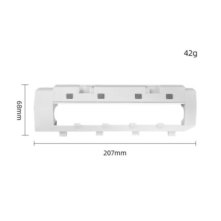 Main Brush Cover For Roborock P10 Sweeping Robot Vacuum Cleaner Accessories Replacement Parts - For Roborock Accessories by PMc TechLife | Online Shopping South Africa | PMc TechLife | Buy Now Pay Later Mobicred