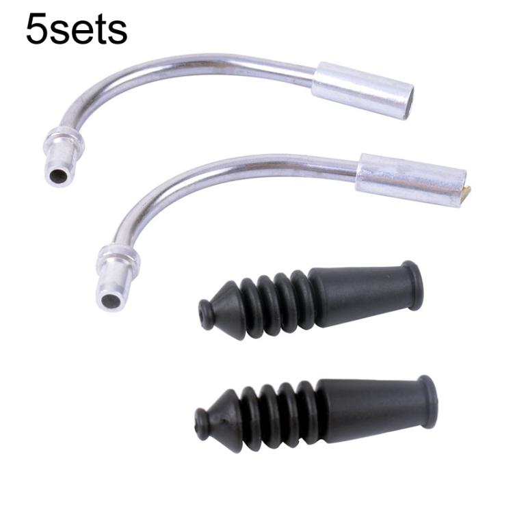 4pcs / Set 5sets ZTTO Bicycle V Brake Bend Accessories Brake Cable Dust Protective Cover - Bicycle Brake Parts by ZTTO | Online Shopping South Africa | PMc TechLife | Buy Now Pay Later Mobicred