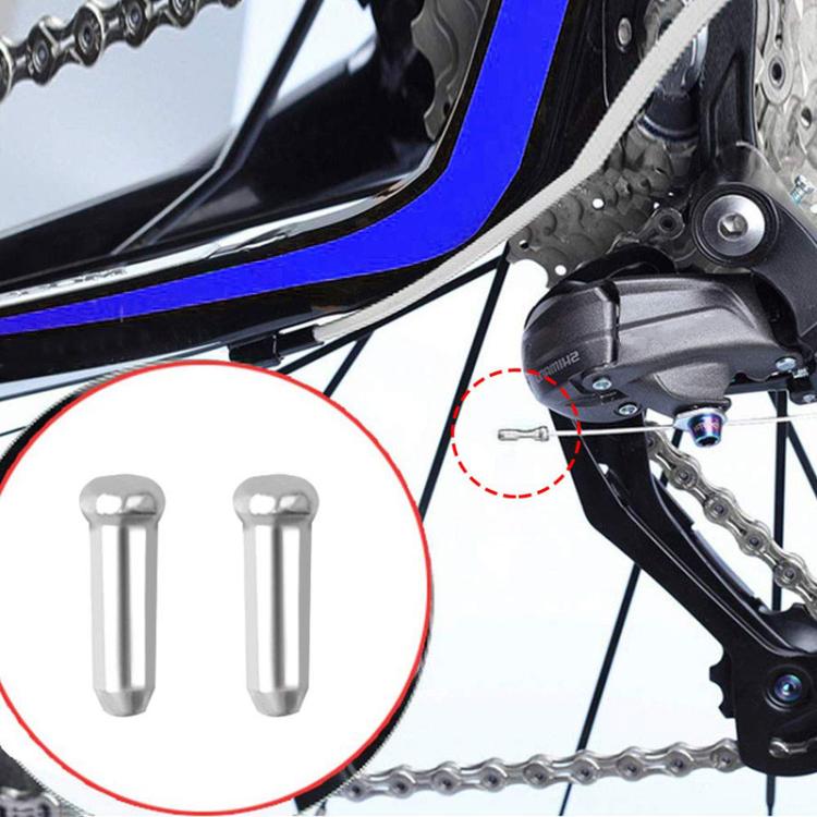 100pcs ZTTO Aluminum Bicycle Brake Shifter Bobbin Caps Mountain Bike Cable Tail Cap - free shipping - PMc TechLife - Order now!