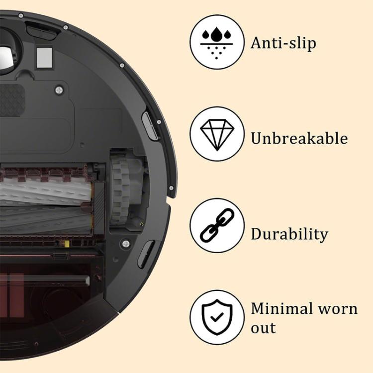 For IRobot Roomba 5/6/7/8/9 Series Walking Wheels Vacuum Cleaner Accessories Left+Right Wheel-Black - For iRobot Accessories by PMc TechLife | Online Shopping South Africa | PMc TechLife | Buy Now Pay Later Mobicred