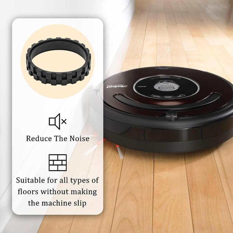 For IRobot Roomba 5/6/7/8/9 Series Walking Wheels Vacuum Cleaner Accessories Left Wheel-Black - free shipping - PMc TechLife - Order now!