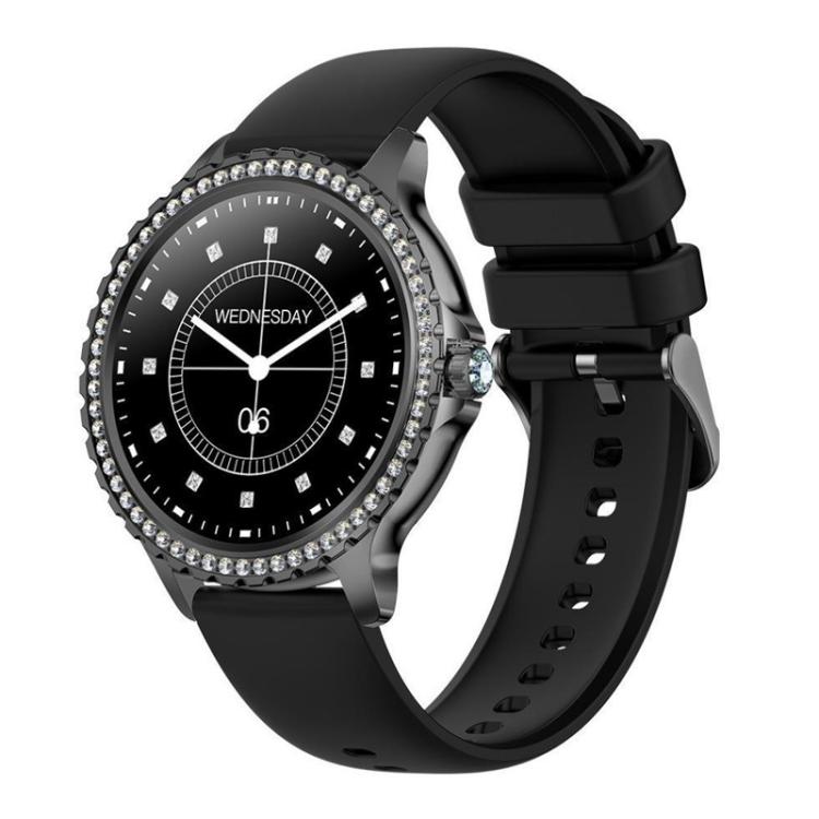 Bluetooth Calling AI Voice Assistant Life Waterproof Sports Smartwatch, Color: Black Silicone Strap - free shipping - PMC TechLife - Order now!
