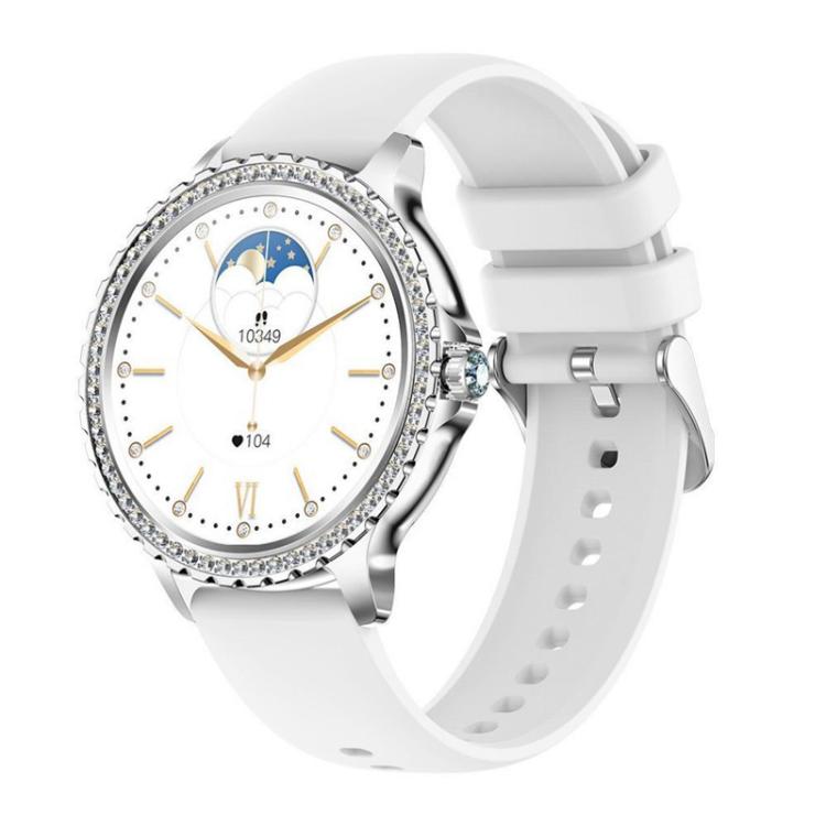 Bluetooth Calling AI Voice Assistant Life Waterproof Sports Smartwatch, Color: Silver Gray Silicone Strap - free shipping - PMC TechLife - Order now!