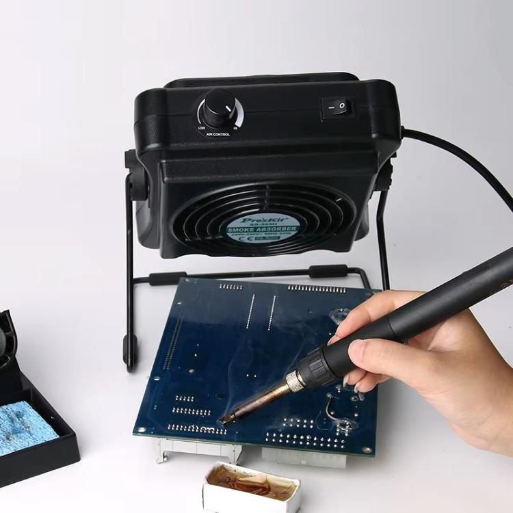ProsKit SS-595H  Soldering Fume Extractor With Blowing/Suction, Adjustable Wall/Desk Mount - - free shipping - PMc TechLife - Order now!
