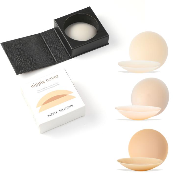 Anti-Bump Ultra-Thin Breathable Silicone Self-Adhesive Invisible Breast Stickers, Size: 8CM Foundation Skin Color(Magnet Box) - free shipping - PMc TechLife - Order now!