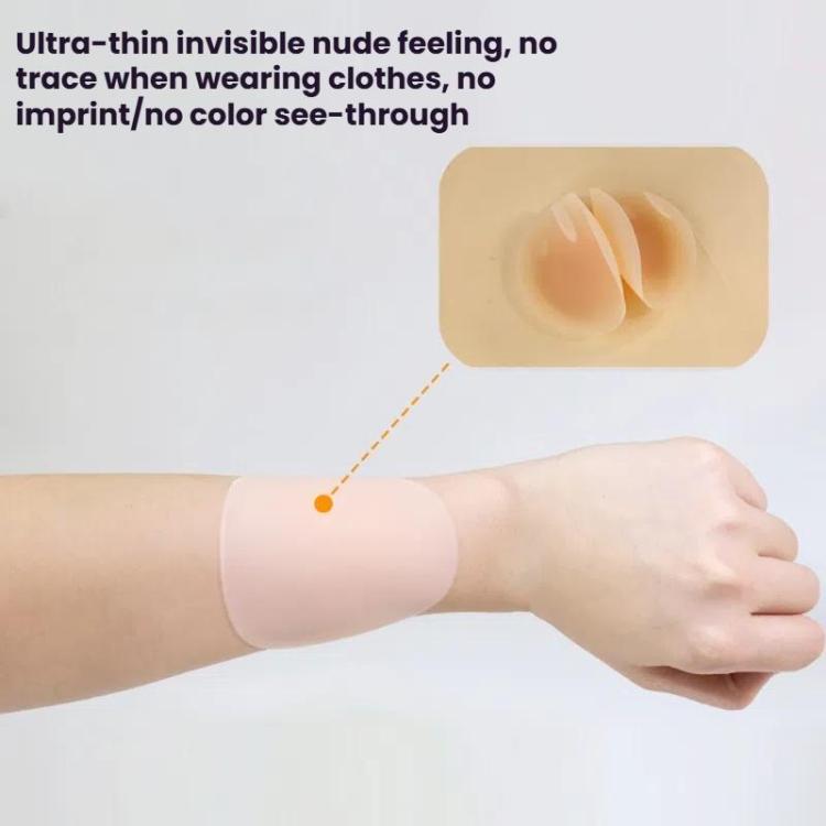Anti-Bump Ultra-Thin Breathable Silicone Self-Adhesive Invisible Breast Stickers, Size: 8CM Foundation Skin Color(Magnet Box) - free shipping - PMc TechLife - Order now!