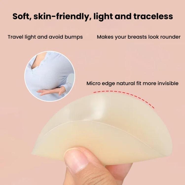 Ultra-thin Invisible Anti-bump Silicone Breast Stickers, Size: 8cm(Natural skin) - free shipping - PMc TechLife - Order now!