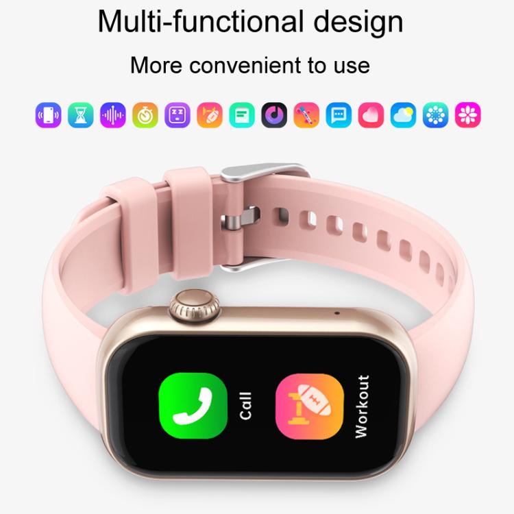 QS50 1.47inch TFT Screen Smart Wristband Support Bluetooth Calling / Oxygen Detection / Sleep Detection / Heart Rate Detection(Pink) - free shipping - PMC TechLife - Order now!