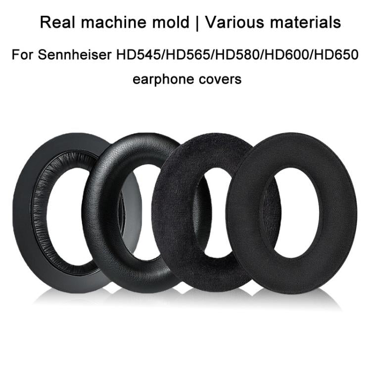 2pcs For Sennheiser HD545 / HD565 / HD580 / HD600 / HD650 Earphone Cover Sponge Earmuffs With Tuning Foam, Material: Lambskin+Gold Velvet-Patchwork - free shipping - PMc TechLife - Order now!