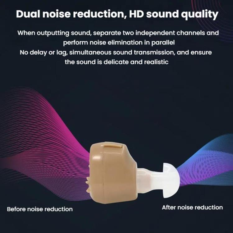 Hearing Aid Sound Amplifier Elderly Noise Reduction Sound Collector Hearing Aid Accessories(Battery Model) - Hearing Aids by PMc TechLife | Online Shopping South Africa | PMc TechLife | Buy Now Pay Later Mobicred