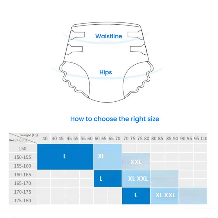 KangYi Doctor Adhesive Adult Diapers, Size: Thickened L 10pcs - free shipping - PMC TechLife - Order now!