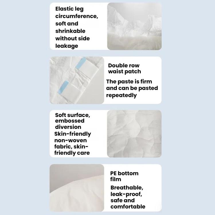 KangYi Doctor Adhesive Adult Diapers, Size: Enlarged Thickened XXL 8pcs - free shipping - PMC TechLife - Order now!