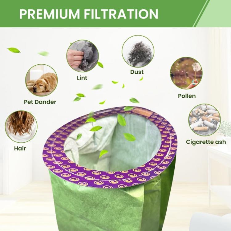 3pcs For ProTeam 100331 Vacuum Cleaner Accessories Paper Bag Dust Collection Bag - Other Accessories by PMc TechLife | Online Shopping South Africa | PMc TechLife | Buy Now Pay Later Mobicred