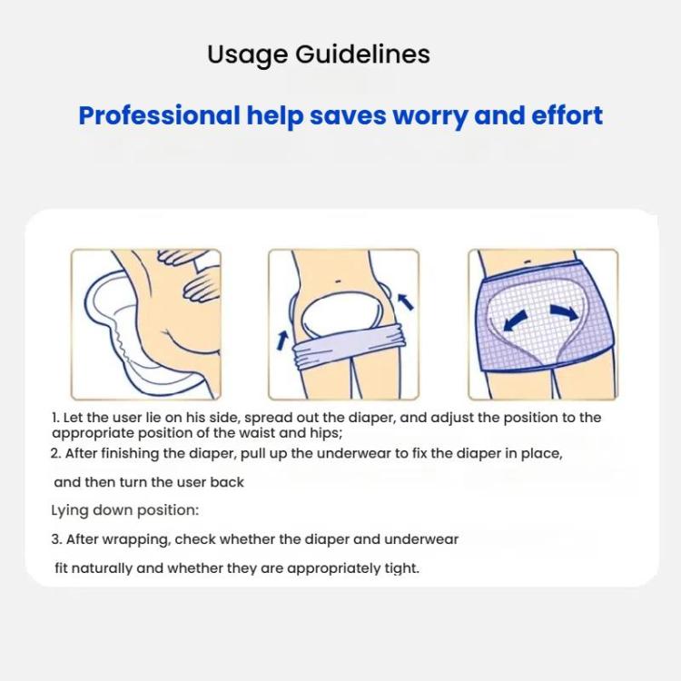 KangYi Doctor 30pcs /Pack 70x37cm Gourd-shaped Diapers for Elderly Adults - free shipping - PMC TechLife - Order now!