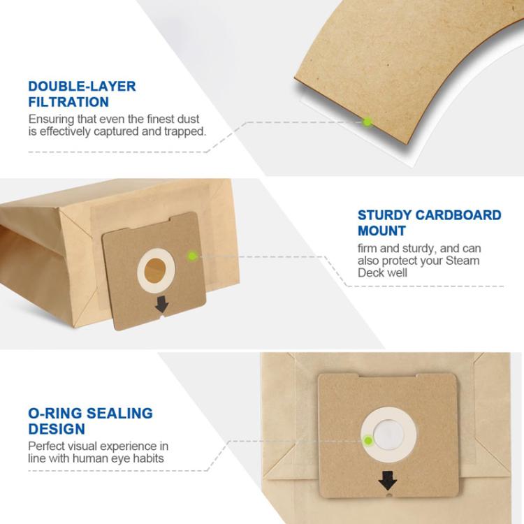 2pcs For Bissell 4122 / 2154A Vacuum Cleaner Dust Collecting Paper Bags Dust Filter Bags - For Bissell Accessories by PMc TechLife | Online Shopping South Africa | PMc TechLife | Buy Now Pay Later Mobicred