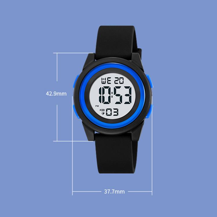 SKMEI 2429 Youth Electronic Watch Simple Outdoor Sports Watch(Pink Blue) - free shipping - PMC TechLife - Order now!