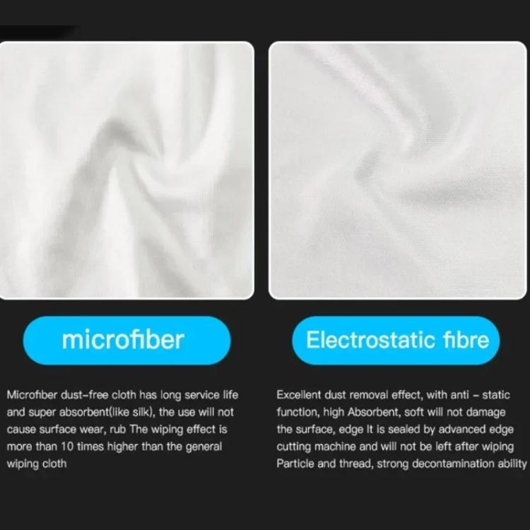 MaAnt 50pcs /Pack Superfine Fiber Dustless Cloth Cell Phone Film Repair Anti-Static Dustless Cloth Industrial Wiping Cloths Lint Free Cleaning Cloths - free shipping - PMC TechLife - Order now!