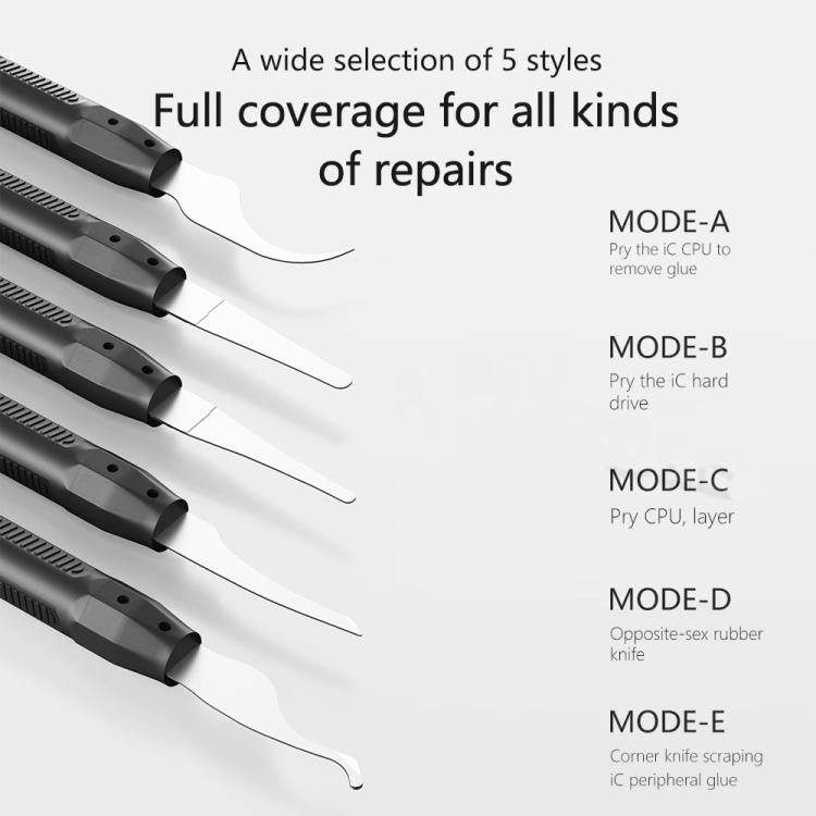 MaAnt M075 5pcs /Set Cell Phone Repair Rework Blade Pry Knife Motherboard Scraping Cutting Degumming Tool - free shipping - PMC TechLife - Order now!