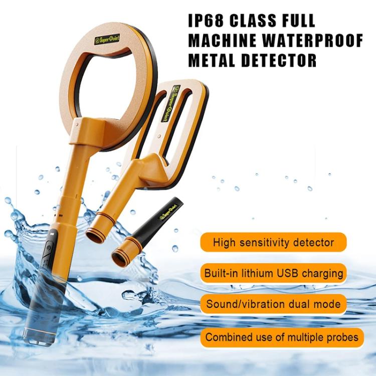 Goint IP960 Handheld 3 In 1 Metal Detector Outdoor Treasure Hunting Pulse Waterproof Rechargeable Gold Detector - free shipping - PMc TechLife - Order now!