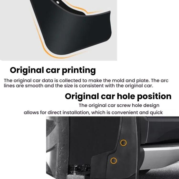 For 2019-2024 Chevrolet Blazer Car Tire Soft Rubber Mudguard(Black) - free shipping - PMc TechLife - Order now!