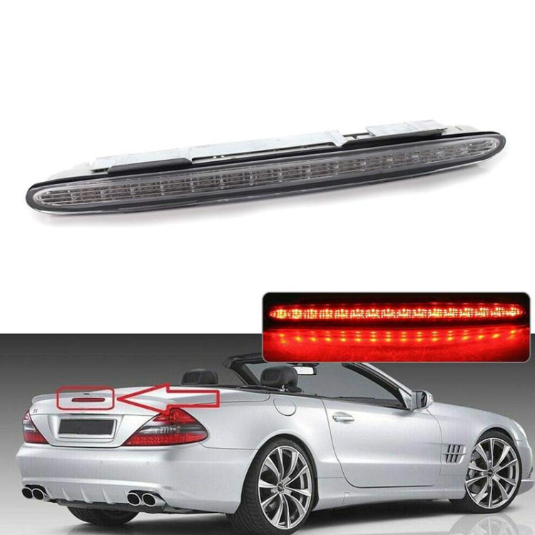 For Mercedes-Benz SL-Class R230 Car High Mounted Brake Light LED Third Brake Lamp 2308200056 2308200656(White) - free shipping - PMc TechLife - Order now!