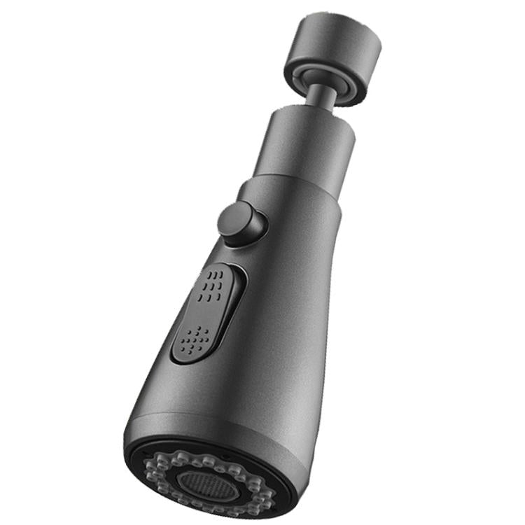 Kitchen Universal Faucet Extender Sink Connector Spout Swivel Faucet Splash Guard(Gray) - free shipping - PMc TechLife - Order now!