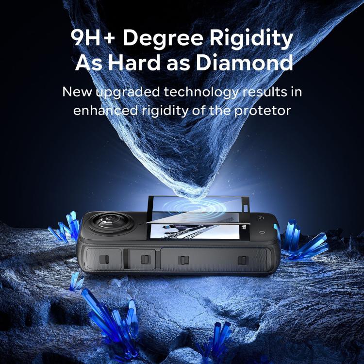 For Insta360 X5 / X4 aMagisn Tempered Glass Screen Protector Anti-Scratch 9H Hardness(1 Pack) - free shipping - PMC TechLife - Order now!