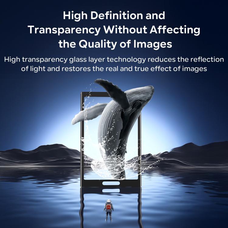 For Insta360 X5 / X4 aMagisn Tempered Glass Screen Protector Anti-Scratch 9H Hardness(1 Pack) - free shipping - PMC TechLife - Order now!