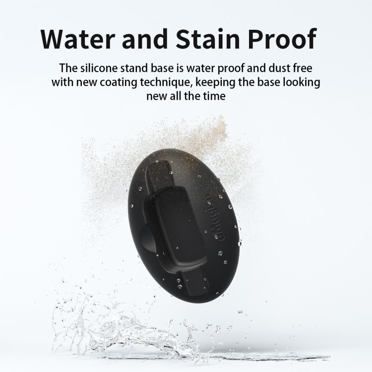 For Insta360 X5 / X4 aMagisn Silicone Base Desktop Stand Car Dashboard Holder(Black) - free shipping - PMC TechLife - Order now!