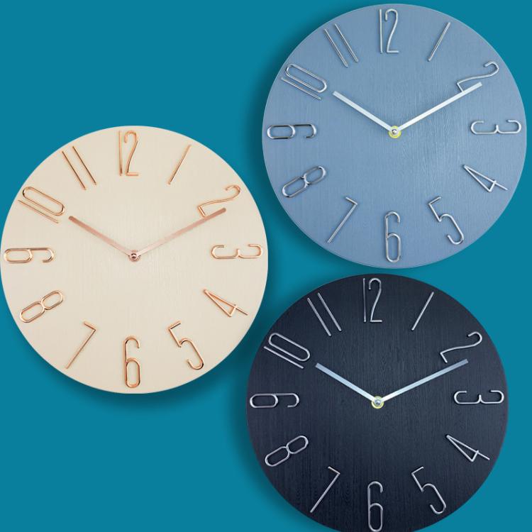 12 Inch Frameless Minimalist Wall Clock Silent Modern Quartz Clock for Living Room, Bedroom, Kitchen, Color: Black Gold - free shipping - PMC TechLife - Order now!