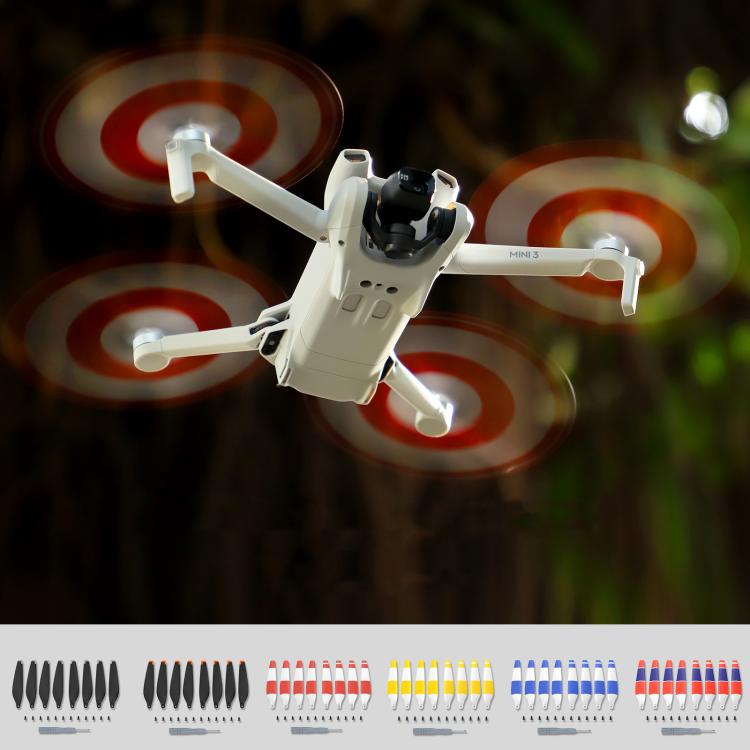 For DJI Mini 3 Drone 8pcs /Set 6030F Propeller Blades Low Noise Wings With Screwdrivers, Color: Silver Tip - free shipping - PMc TechLife - Order now!