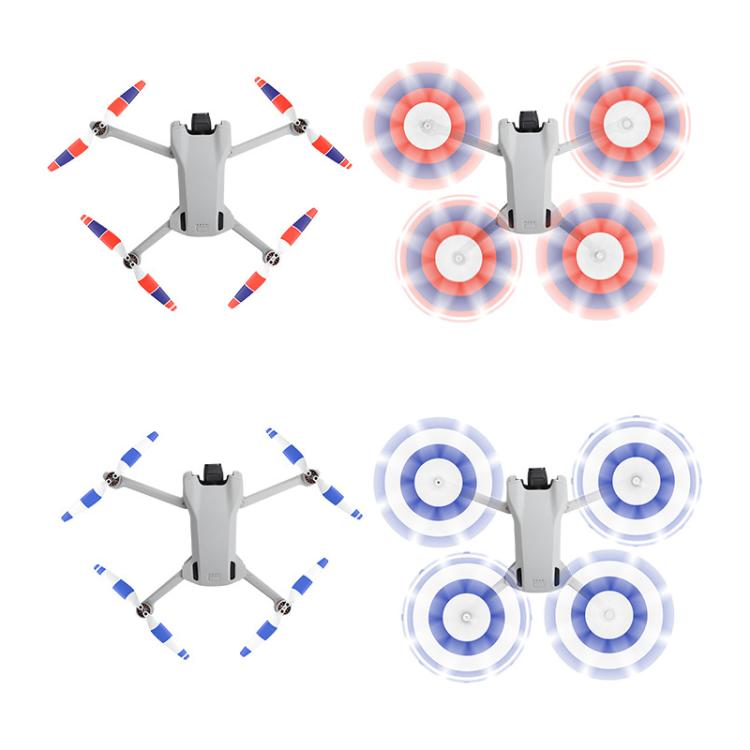 For DJI Mini 3 Drone 8pcs /Set 6030F Propeller Blades Low Noise Wings With Screwdrivers, Color: Red - free shipping - PMc TechLife - Order now!