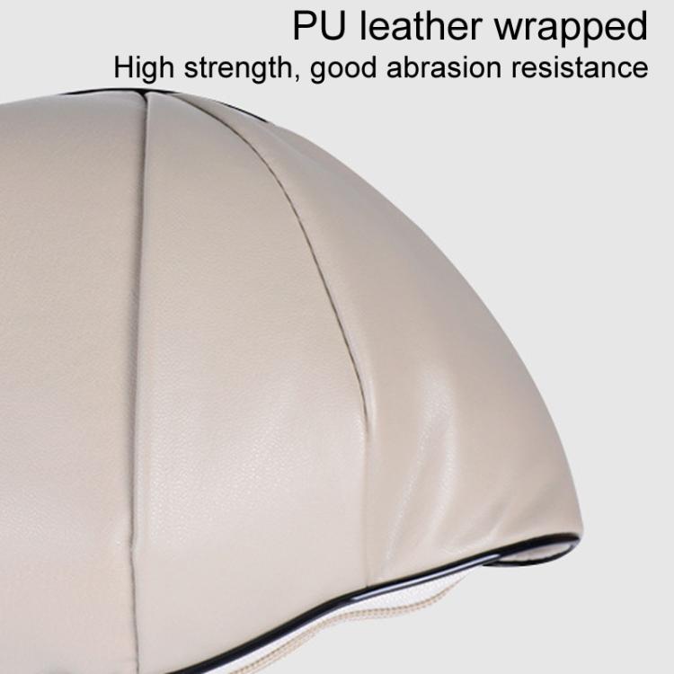 Car Household Massage Shawl Heated Shoulder And Cervical Massager US Plug(Beige+Orange) - free shipping - PMC TechLife - Order now!