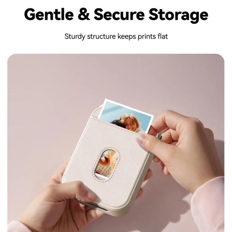 TELESIN Portable Instant Photo Printer With Magnetic Bag & Self-Adhesive Photo Paper For Travel & Memories(White) - free shipping - PMc TechLife - Order now!
