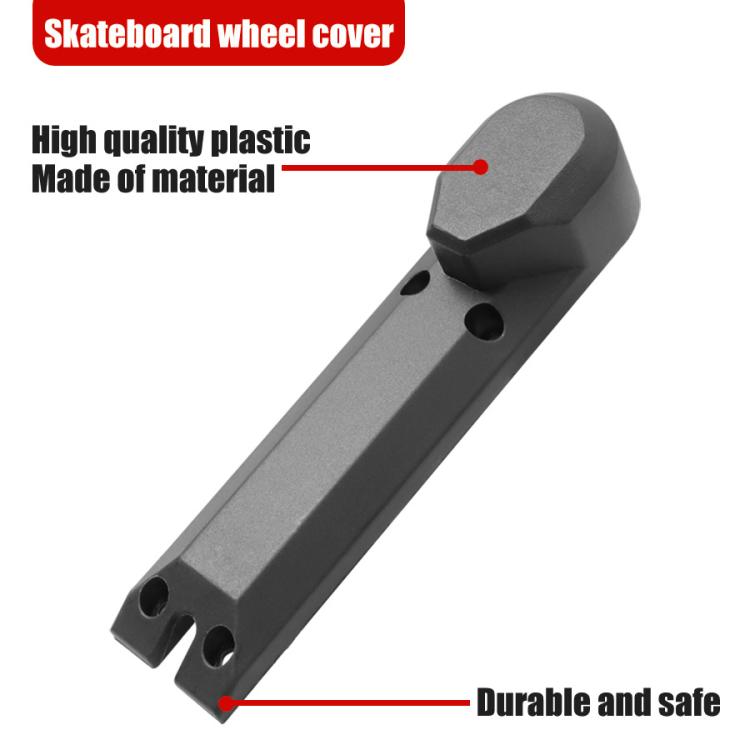 2pcs /Pack Front Wheel Cover For Kugoo 8 Inch Electric Scooter(Black) - free shipping - PMc TechLife - Order now!