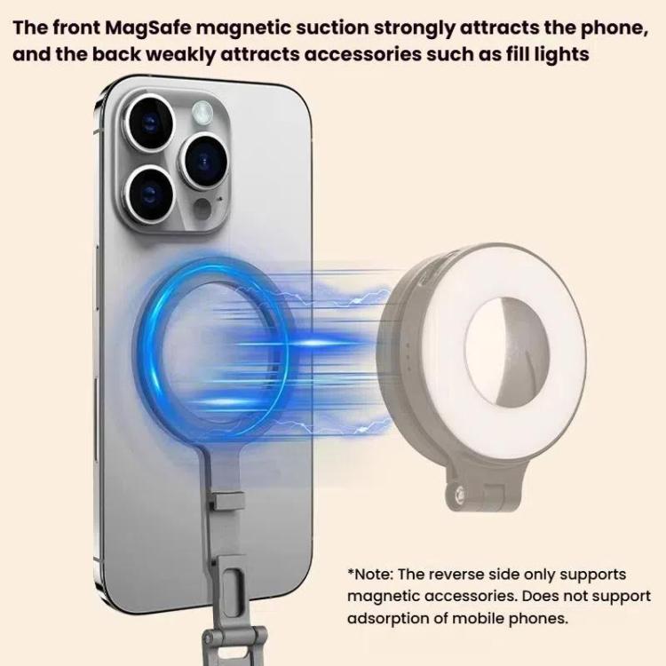 Magsafe Mobile Phone Magnetic Holder Desktop Tripod(Silver Gray) - free shipping - PMc TechLife - Order now!