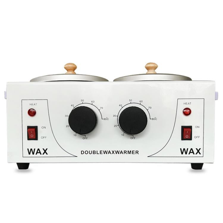 Double Pots Chocolate Melt Machine Temperature Control Hand Wax Machine Hand Heat Stirring Tool(EU Plug) - free shipping - PMC TechLife - Order now!