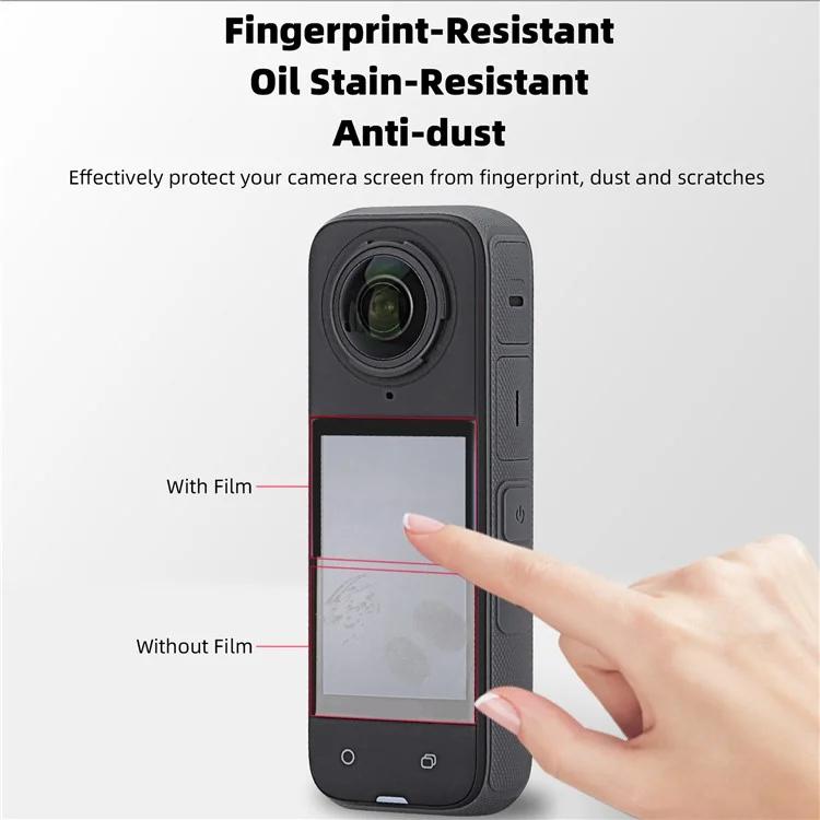 For Insta360 X5 / X4 Sunnylife Curved Tempered Film HD Anti-Explosion Anti-Drop Scratch Protective Film - free shipping - PMC TechLife - Order now!