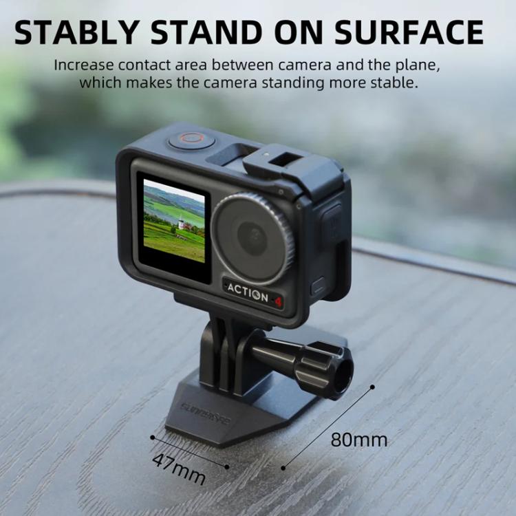 Sunnylife DZ762 Sports Camera Magnetic Dock Expansion Adapter Bracket(Black) - free shipping - PMC TechLife - Order now!