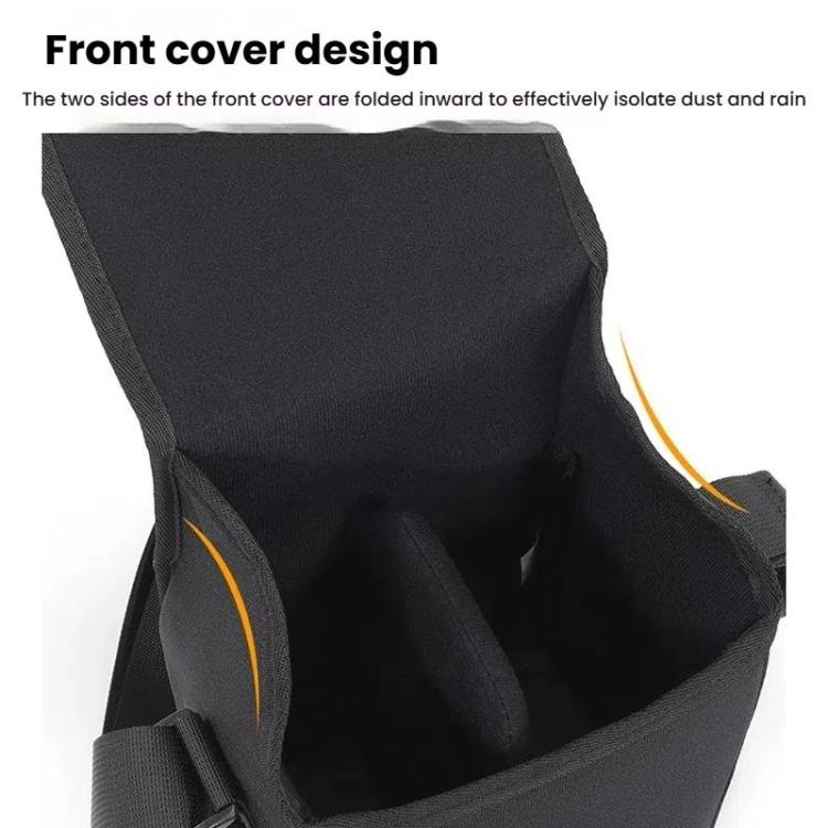Cwatcun D186 Small Anti-scratch Lightweight Camera Shoulder Bag Camera Portable Crossbody Storage Bag(Black) - free shipping - PMC TechLife - Order now!