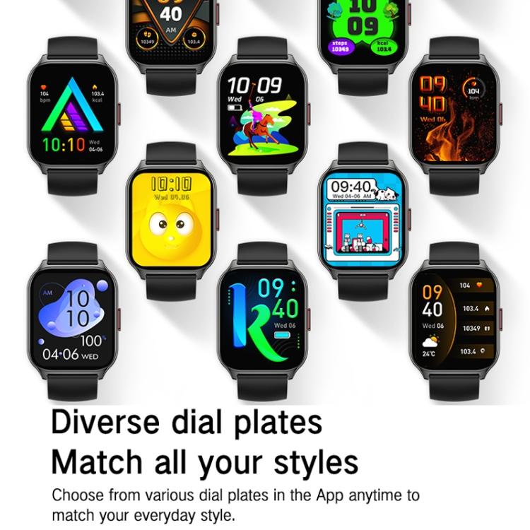 Blood Oxygen / Sleep / Heart Rate Health Monitoring Smart Watch Square Sports Double Strap Watch(Gold Steel+Silicone Pink) - free shipping - PMC TechLife - Order now!