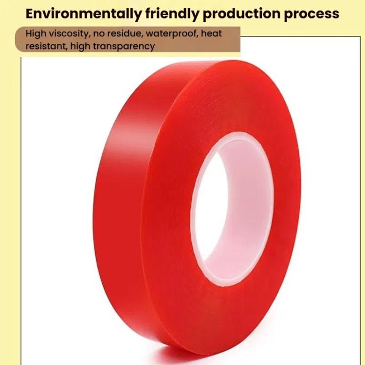 5rolls 0.2mm Thick Acrylic Polyester PET Double Sided Adhesive Tape, 10m/roll, Width: 8mm - free shipping - PMC TechLife - Order now!
