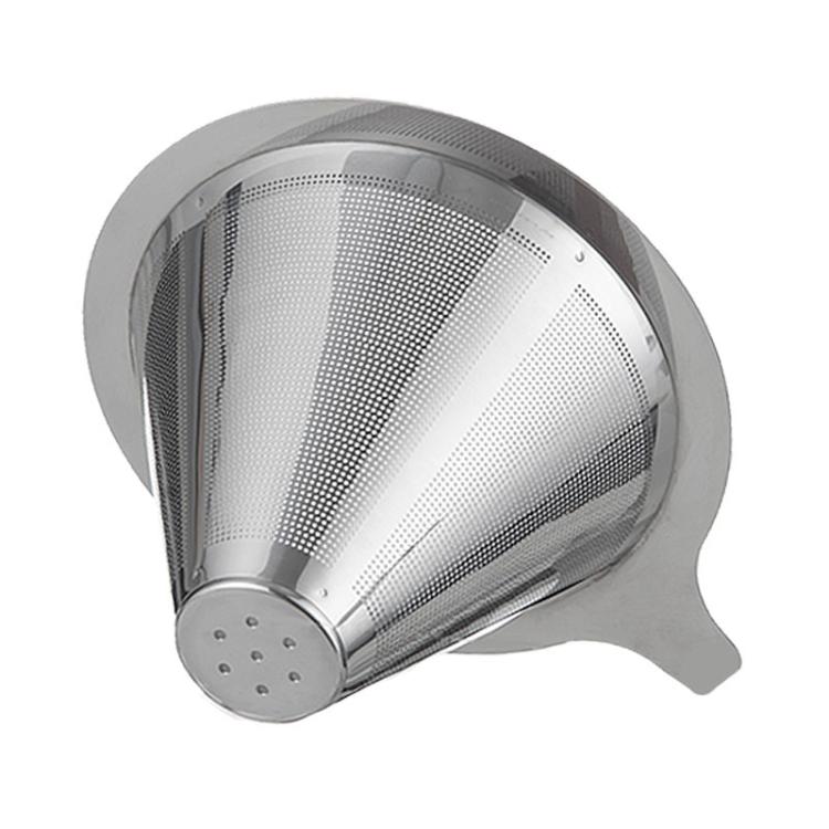 304 Stainless Steel Coffee Filter Reusable Mesh for Pour Over/Drip Coffee Maker, Spec:  2-4 Cups - free shipping - PMC TechLife - Order now!