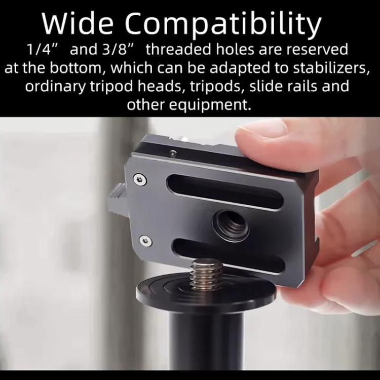 XILETU XQ-1 Arca Quick Release Adapter Gimbal Stabilizer Tripod Sports Quick Release Plate Stand - free shipping - PMC TechLife - Order now!