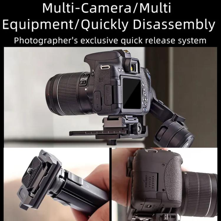 XILETU XQ-1A Arca Quick Release Adapter Gimbal Stabilizer Tripod Sports Quick Release Plate Stand - free shipping - PMC TechLife - Order now!