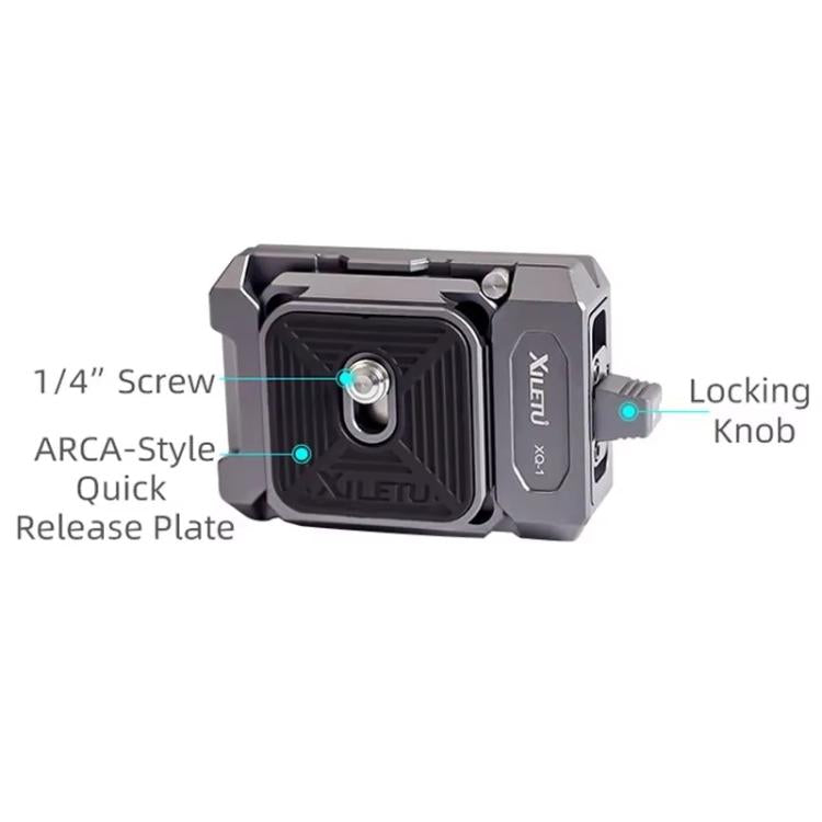 XILETU XQ-1 Arca Quick Release Adapter Gimbal Stabilizer Tripod Sports Quick Release Plate Stand - free shipping - PMC TechLife - Order now!