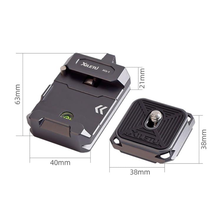 XILETU XQ-1 Arca Quick Release Adapter Gimbal Stabilizer Tripod Sports Quick Release Plate Stand - free shipping - PMC TechLife - Order now!
