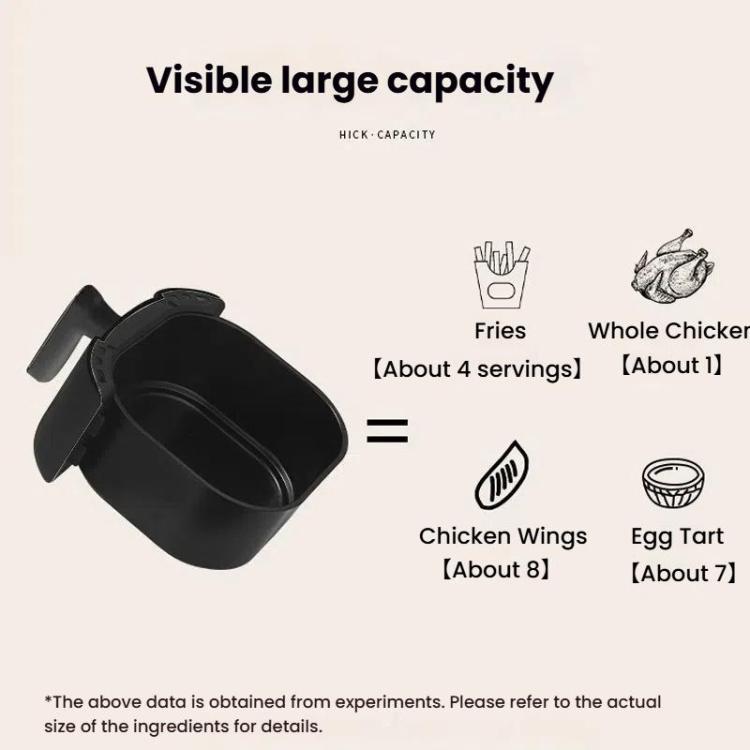 10L Large Capacity Air Fryer Multifunctional Electric Fryer French Fry Maker, EU Plug, Style: Touch-control Visible - free shipping - PMC TechLife - Order now!