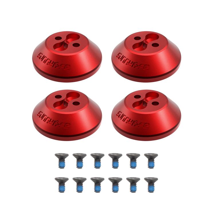 For DJI Avata 2 Sunnylife AT2-MD787 Motor Anti-dust Cover Aluminum Alloy Motor Protection Cover(Red) - free shipping - PMC TechLife - Order now!